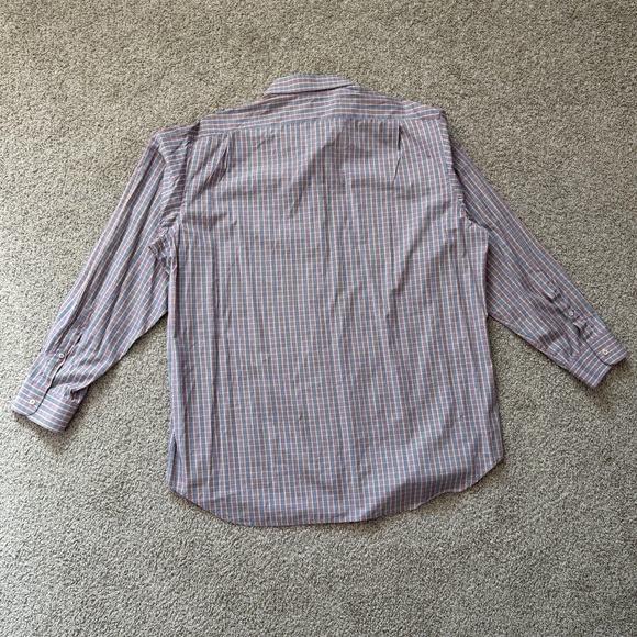 Ralph Lauren Purple Label Men’s XXL Plaid Button Down Shirt Made In Italy - Picture 5 of 14